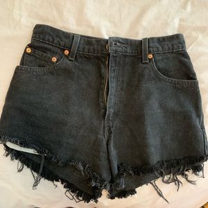 LEVI STRAUSS HIGH WAIST VINTAGE CUSTOM SHORTs